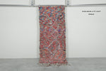 Rusty Coral Moroccan Shag Runner – 2.7 x 6.8 ft