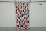 Multicolor Moroccan Boucherouite Rug – 5.2 x 7.5 Feet Handmade Patchwork Carpet