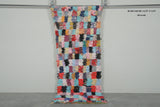 Multicolor Moroccan Boucherouite Rug – 5.2 x 7.5 Feet Handmade Patchwork Carpet