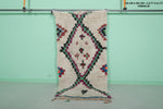 Moroccan runner rug 3.2 X 6.5 Feet