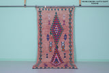 Moroccan rug  4.4 X 10.6 Feet