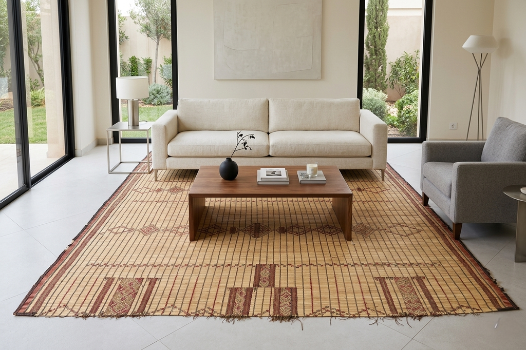 Tuareg rug 6 X 8.5 Feet