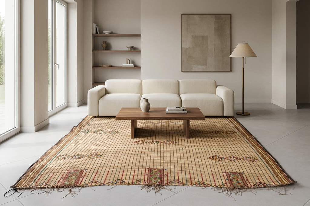 Tuareg rug 5.8 X 8.1 Feet