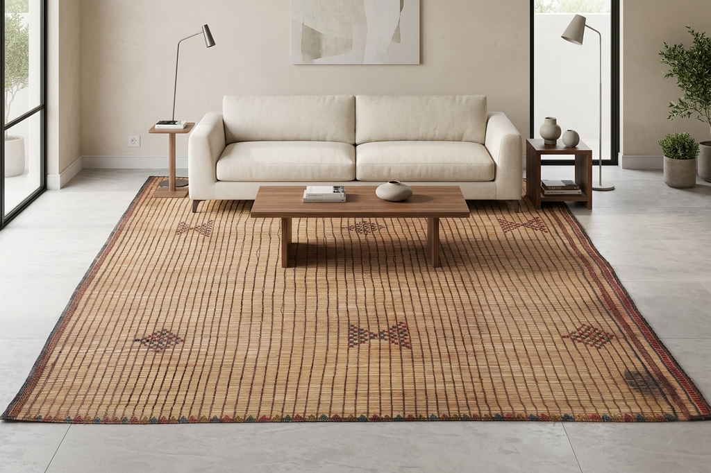 Tuareg rug 6.1 X 8.1 Feet