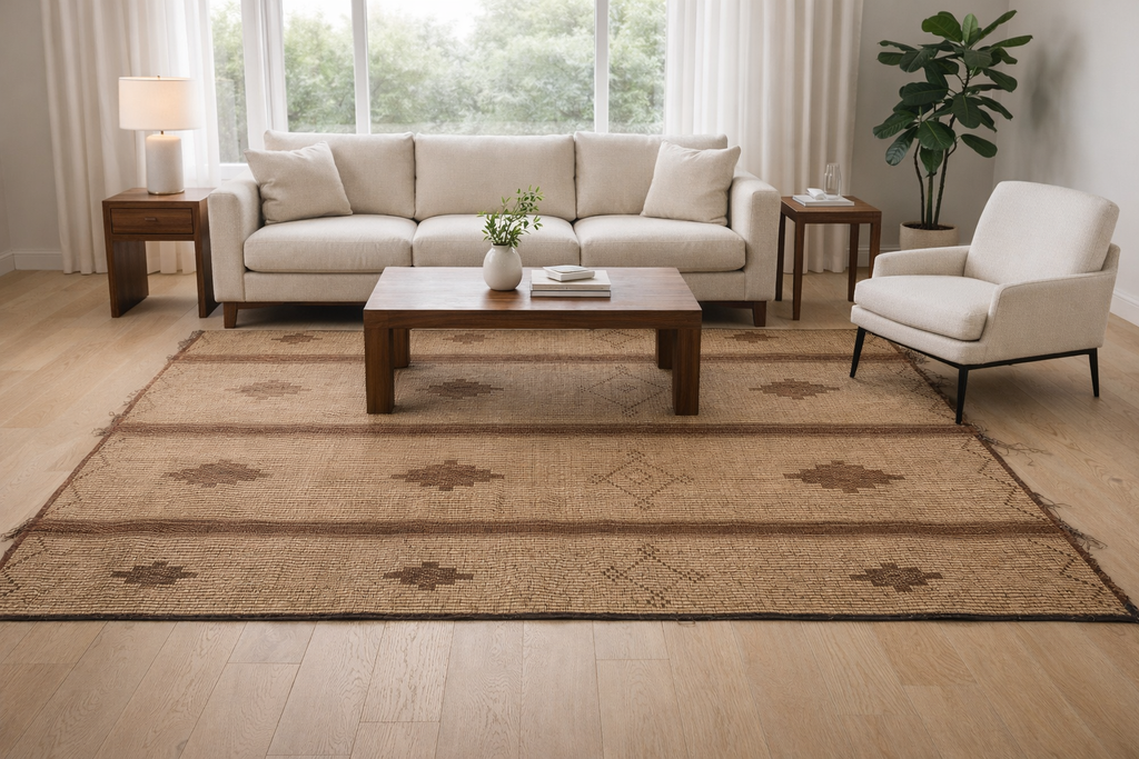 Tuareg rug 5.7 X 7.1 Feet