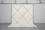 Beni ourain rug 6.7 FT X 9.6 FT