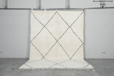 Beni ourain rug 6.7 FT X 9.6 FT