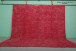 Large Moroccan Rug – 13.7 x 13.4 ft in Vibrant Red