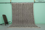 Elegant Moroccan Berber Rug - Abstract Linear Pattern 6.1 x 8.5 ft