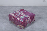 Moroccan vintage ottoman pouf