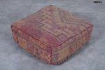 Moroccan vintage ottoman pouf