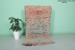 Small Handmade Moroccan Berber Rug | Unique 3.3 FT X 6.3 FT