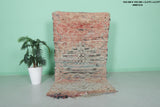Small Handmade Moroccan Berber Rug | Unique 3.3 FT X 6.3 FT