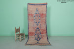 Runner Handmade Vintage Moroccan Rug | 3 FT X 7.5 FT