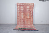 Vintage Moroccan rug 4.3 X 9.5 Feet