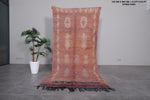 Vintage Moroccan Rug – 4.3 x 9.5 ft | Bohemian Charm for Your Home