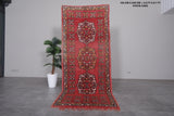 Traditional Moroccan Runner Rug – 3.4 x 8.1 ft | Bold Berber Pattern