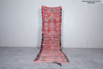 Moroccan runner rug 3 X 10.7 Feet