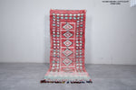 Boujaad Moroccan rug, 3.6 X 9.4 Feet