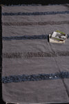 Wedding blanket moroccan berber rug 3.6 FT X 6.2 FT