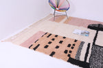 Alfombra hecha a mano de la costumbre azilal, alfombra bereber marroquí