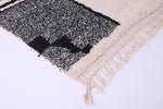 Alfombra hecha a mano de la costumbre azilal, alfombra bereber marroquí