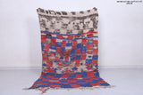 Moroccan berber rug 3.9 X 7.1 Feet