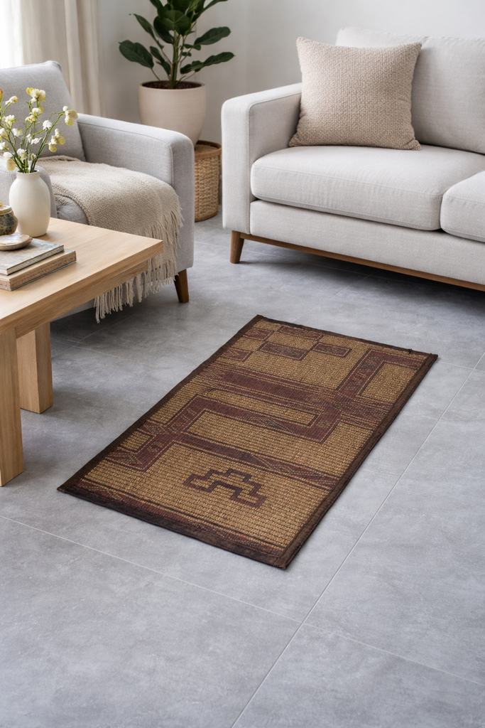 Tuareg rug 1.5 X 2.7 Feet