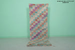 Handmade Berber Colorful Moroccan Rug | 2.7 FT X 7.5 FT
