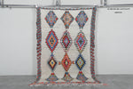 Vintage Moroccan Rug 4.2 X 6.5 FT Berber Rug