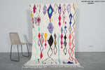 Colorful berber rug 4.6 FT × 7.2 FT