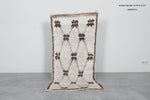 Small Beni Ourain Rug 2.7 X 6.1 FT Berber Rug