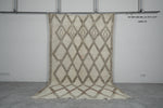 Vintage Moroccan Rug 6.1 X 10 FT Tribal Berber Rug