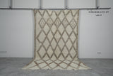 Vintage Moroccan Rug 6.1 X 10 FT Tribal Berber Rug