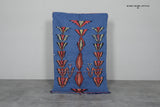 Vintage Berber Rug | 3 FT X 4.2 FT  Tribal Motifs