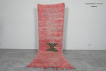 Handmade Moroccan rug 3.1 FT X 9.6 FT