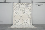 Beni ourain rug  5.2 FT X 8.5 FT