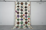 Handmade Berber Runner Rug 4.9x10.4 ft - Moroccan Wool Azilal Rug