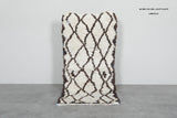 Handmade Boucherouite Rug 2.6 X 5.9 FT