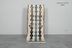 Azilal Rug 2.5 x 6.2 ft Moroccan Handmade Wool Carpet
