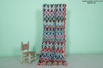 Colorful Moroccan Rug - Vibrant Diamond Pattern | 2.2 x 7.1 ft