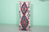 Authentic Moroccan Berber Rug  2.6 FT X 7.4 FT