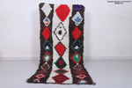 Moroccan berber rug 3.4 X 8.2 Feet