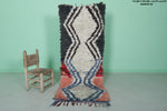 Authentic Moroccan Berber Rug - Bold Geometric Pattern