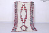 Moroccan berber rug 3.2 X 6.2 Feet