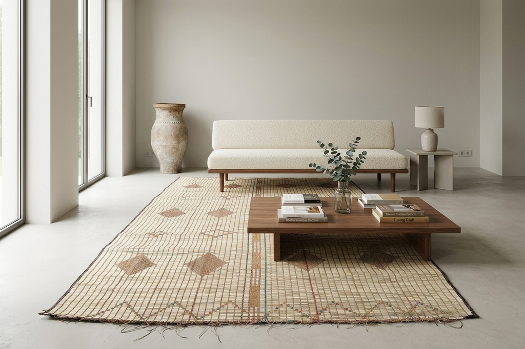 Tuareg rug 6.3 X 9.9 Feet