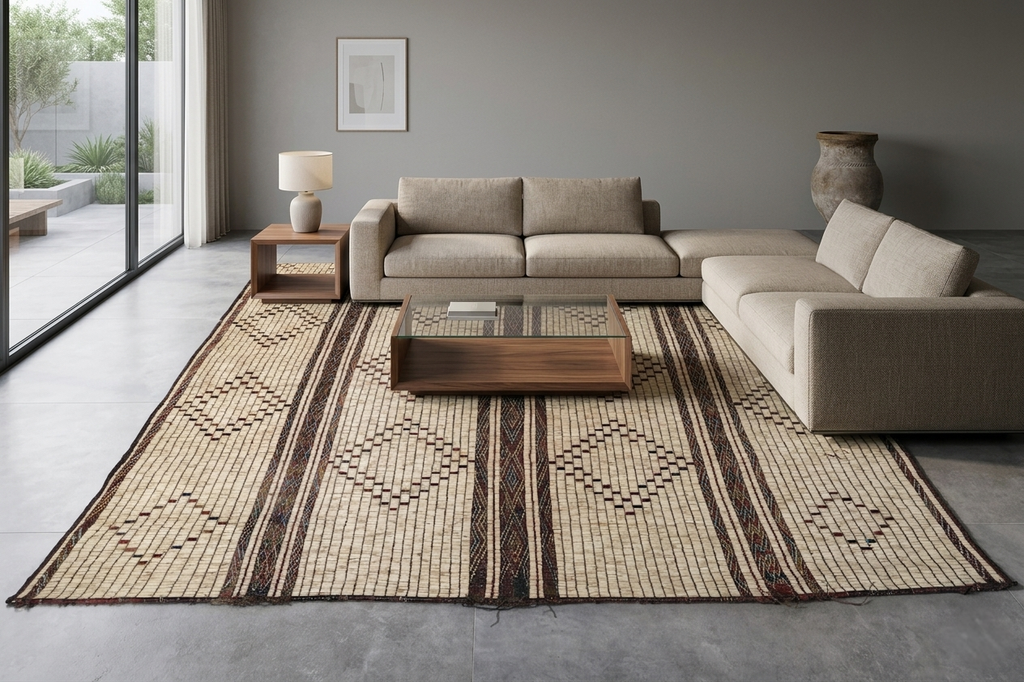 Tuareg rug 7.3 X 8.3 Feet