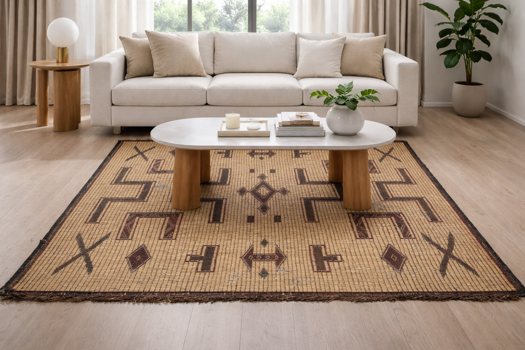 Tuareg rug 3.7 X 3.7 Feet