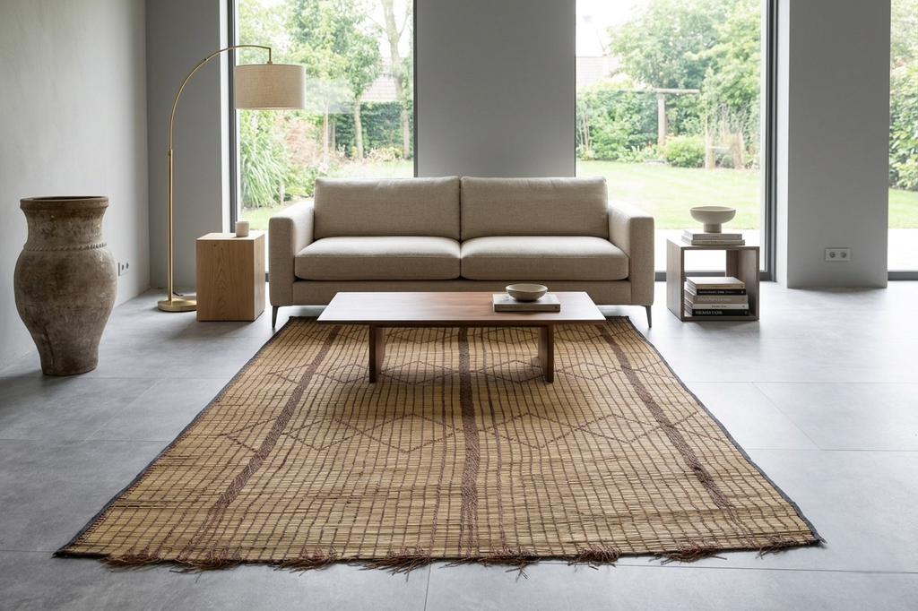 Tuareg rug 5.9 X 7.1 Feet