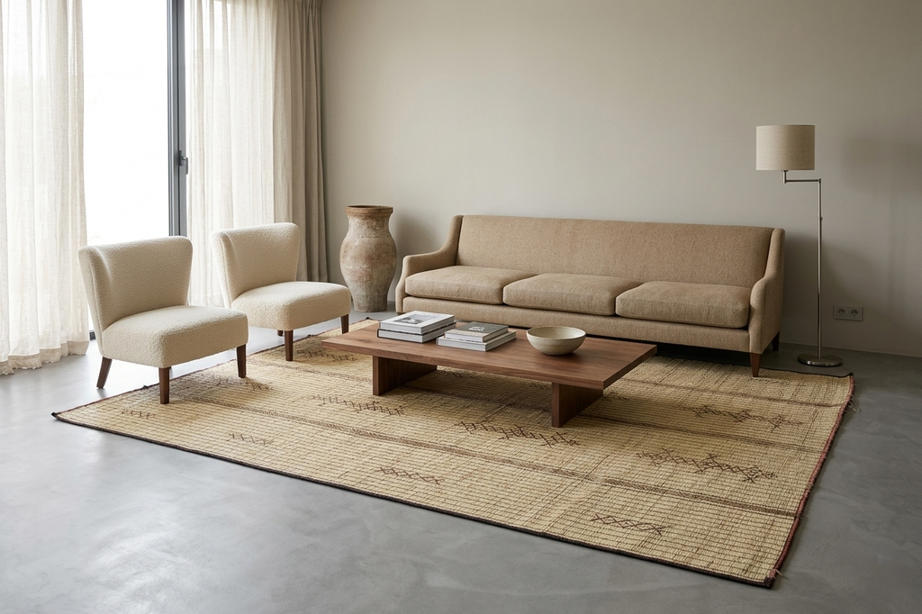 Tuareg rug 6.9 X 10.3 Feet